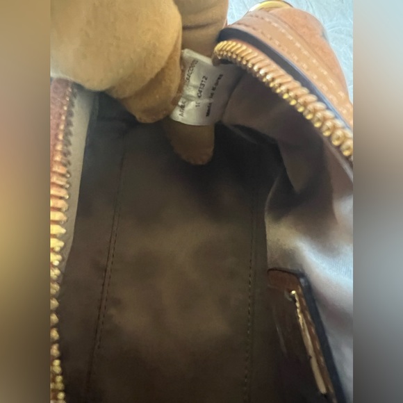 MCM Cognac Visetos Swarovzki mini boston 2 way - Picture 14 of 14